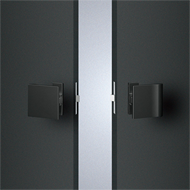Door Pull Handle - 100mm - Aluminum, Un